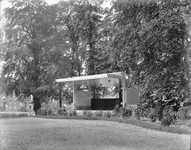 41139 Gezicht op de muziektent in het Park Oog in Al te Utrecht.